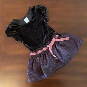 Dark brown dress size 24 mos